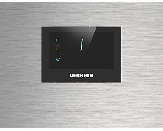 Холодильник двухдверный Liebherr CBNPes4858 / 344 л / 201 см / A++ / Нержавеющая сталь photo 4