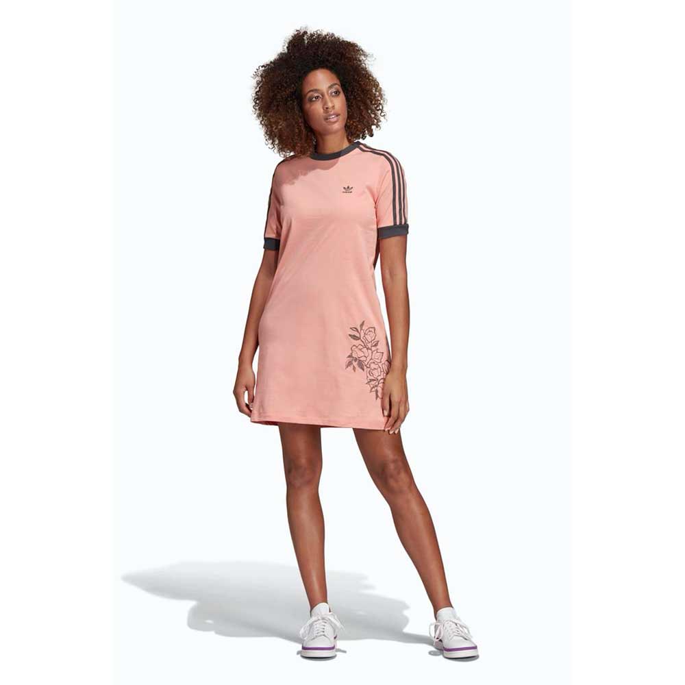 Adidas TEE DRESS 30 Розовый Женский photo 2