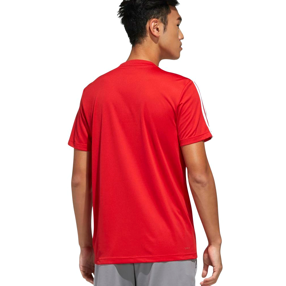 Футболка мужская Adidas M D2M 3S TEE L Красный photo 2