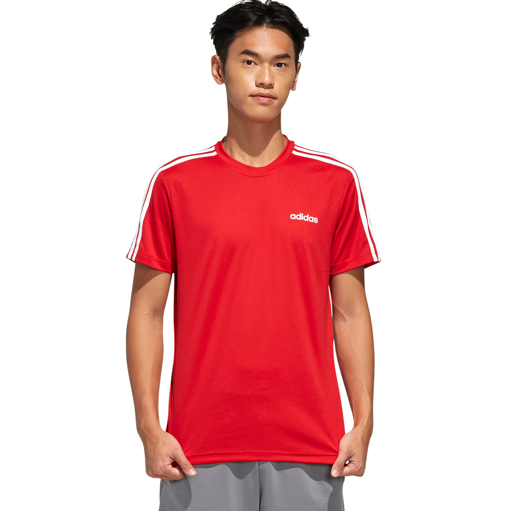 Футболка мужская Adidas M D2M 3S TEE L Красный photo 3