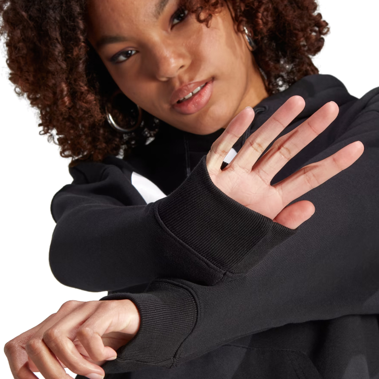 Hanorac Adidas TRF HOODIE S Negru Femei photo 2