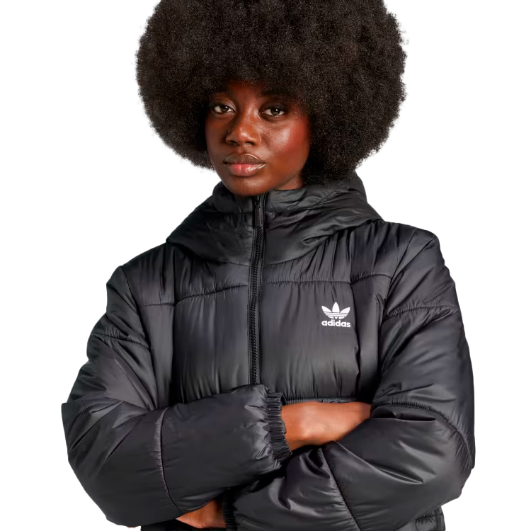 Куртка Adidas LONG PUFFER XS Черный Женский photo 5