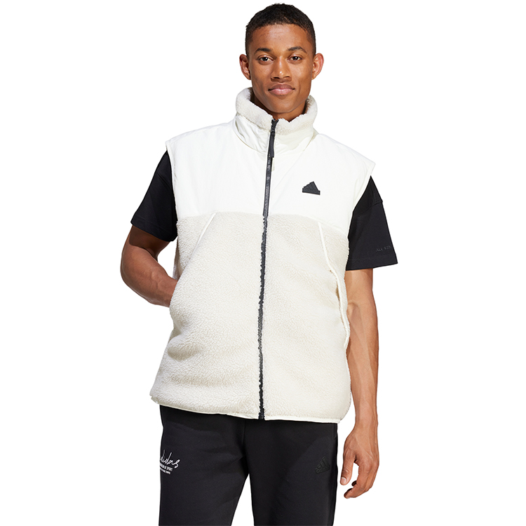 Gilet pt bărbați Adidas CITY ESCAPE V XS Bej photo 2