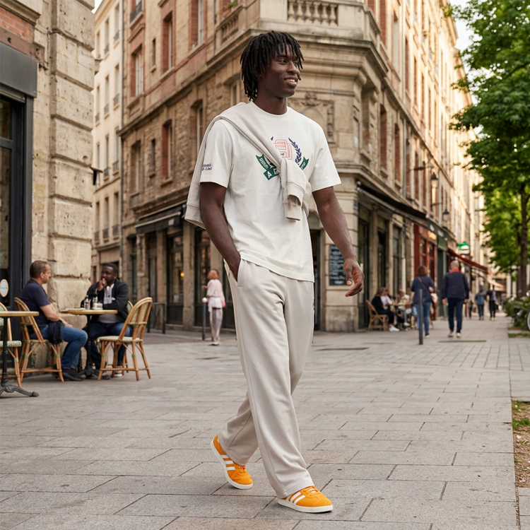 Tricou bărbătesc Adidas GRAPHIC LO SS T XS Alb photo 7