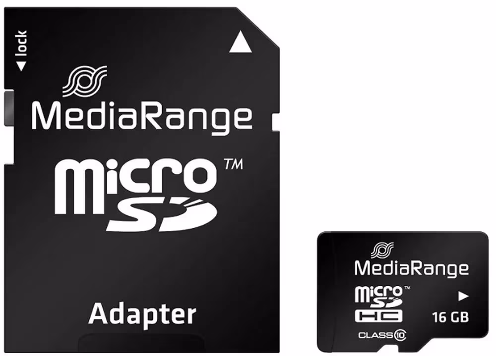 Card de mem-e MicroSD MediaRange MR958 