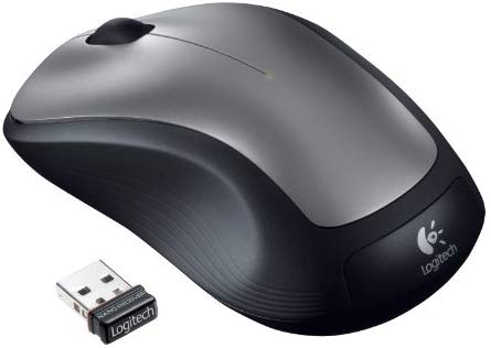 Logitech Wireless Mouse M310 Silver, Laser Mouse for Notebooks, Nano receiver, Dark-Grey / Black, Retail photo 1