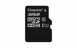 32GB microSD Class10 A1 UHS-I U1 (V10)  Kingston Canvas Select Plus, 600x, Up to: 100MB/s thumbnav 1