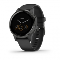 Garmin Vivoactive 4S, Black wich Slate Hardware thumbnav 1