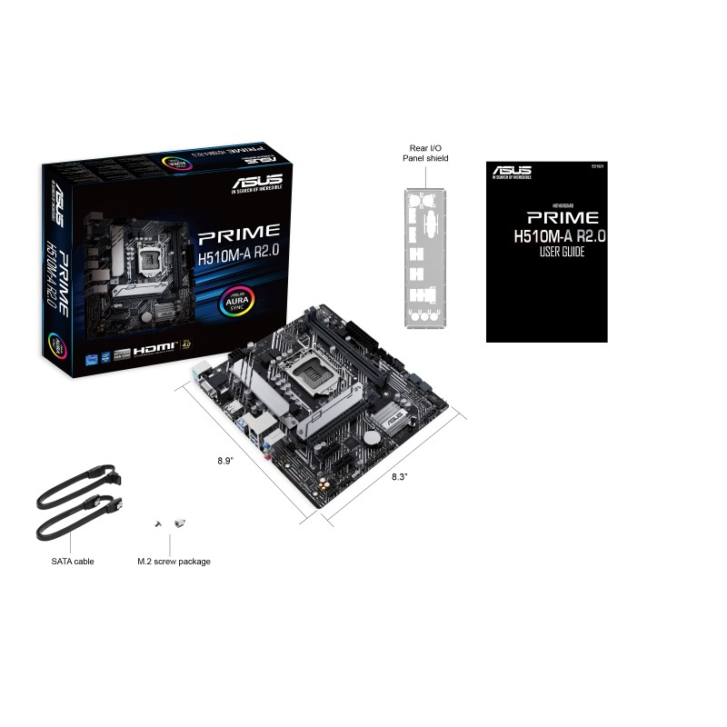 Placa de baza ASUS PRIME H510M-E R2.0 / 1200 / H470 / DDR4 / mATX photo 5