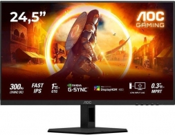 24.5” Monitor Gaming AOC 25G4SRE / 0.3ms/ 310Hz/ Black thumbnav 1