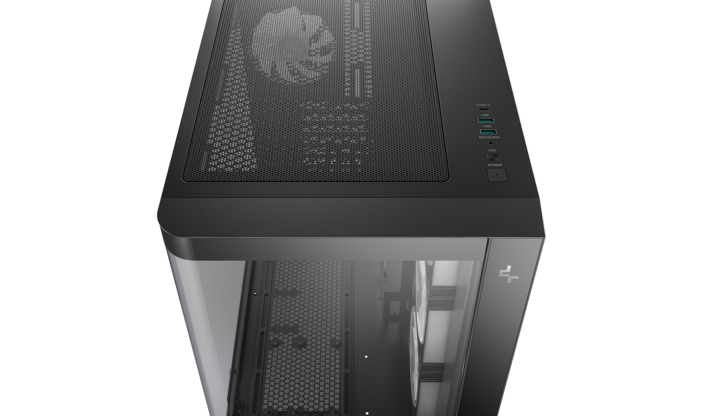 Carcasa DEEPCOOL CG530U 4F / w/oPSU / Side panel / 4x A-RGB 120mm / ATX photo 5