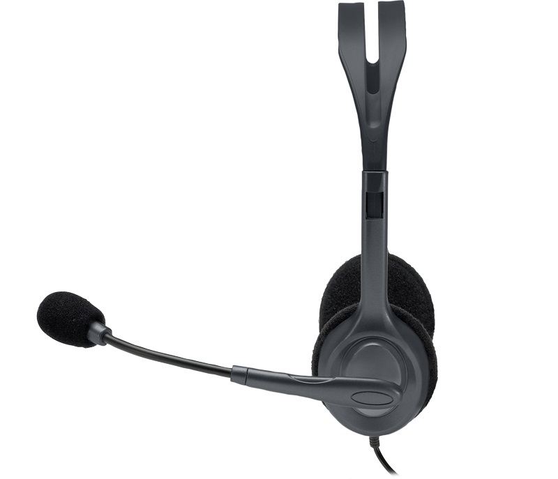 Наушники Logitech Stereo H111 - One Plug photo 2