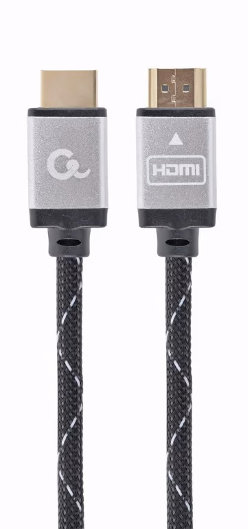 Cable HDMI  CCB-HDMIL-5M, 5m, male-male, Select Plus Series, High speed HDMI cable with Ethernet, Supports 4K UHD resolutions at 60 Hz, Durable nylon braiding and premium style connectors