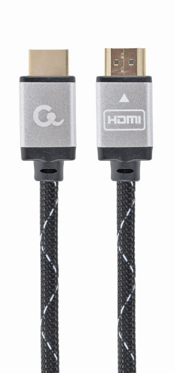 Cable HDMI  CCB-HDMIL-5M, 5m, male-male, Select Plus Series, High speed HDMI cable with Ethernet, Supports 4K UHD resolutions at 60 Hz, Durable nylon braiding and premium style connectors photo 1