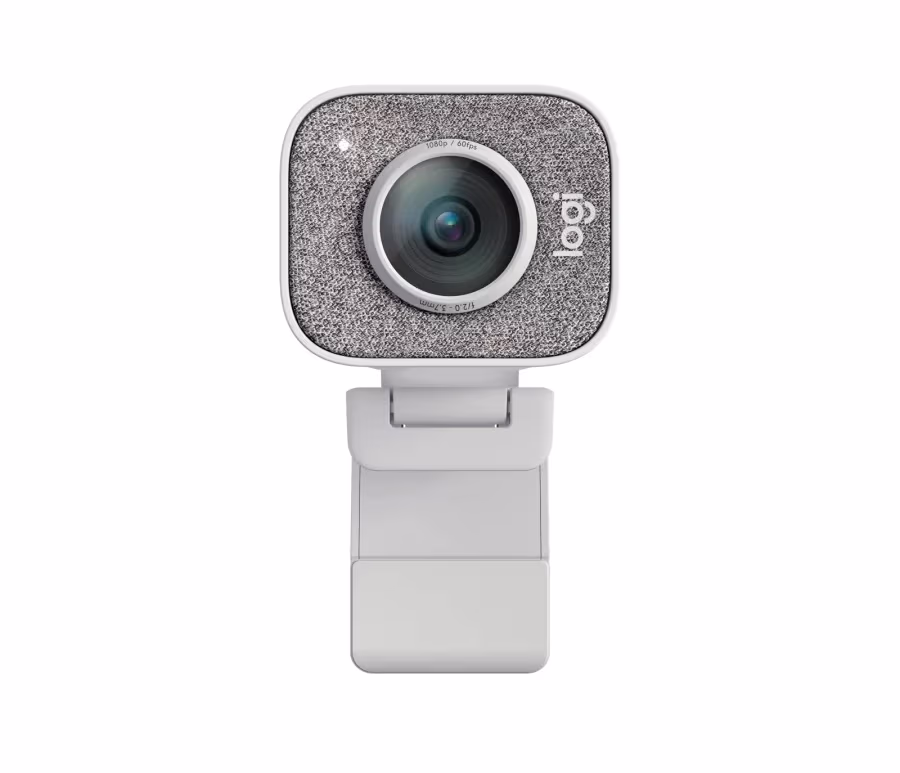 Logitech StreamCam - OFF WHITE -  5-ft cable USB 3.1 Gen 1 Type-C - Monitor Mount -Tripod Mount - USB - N/A - EMEA 