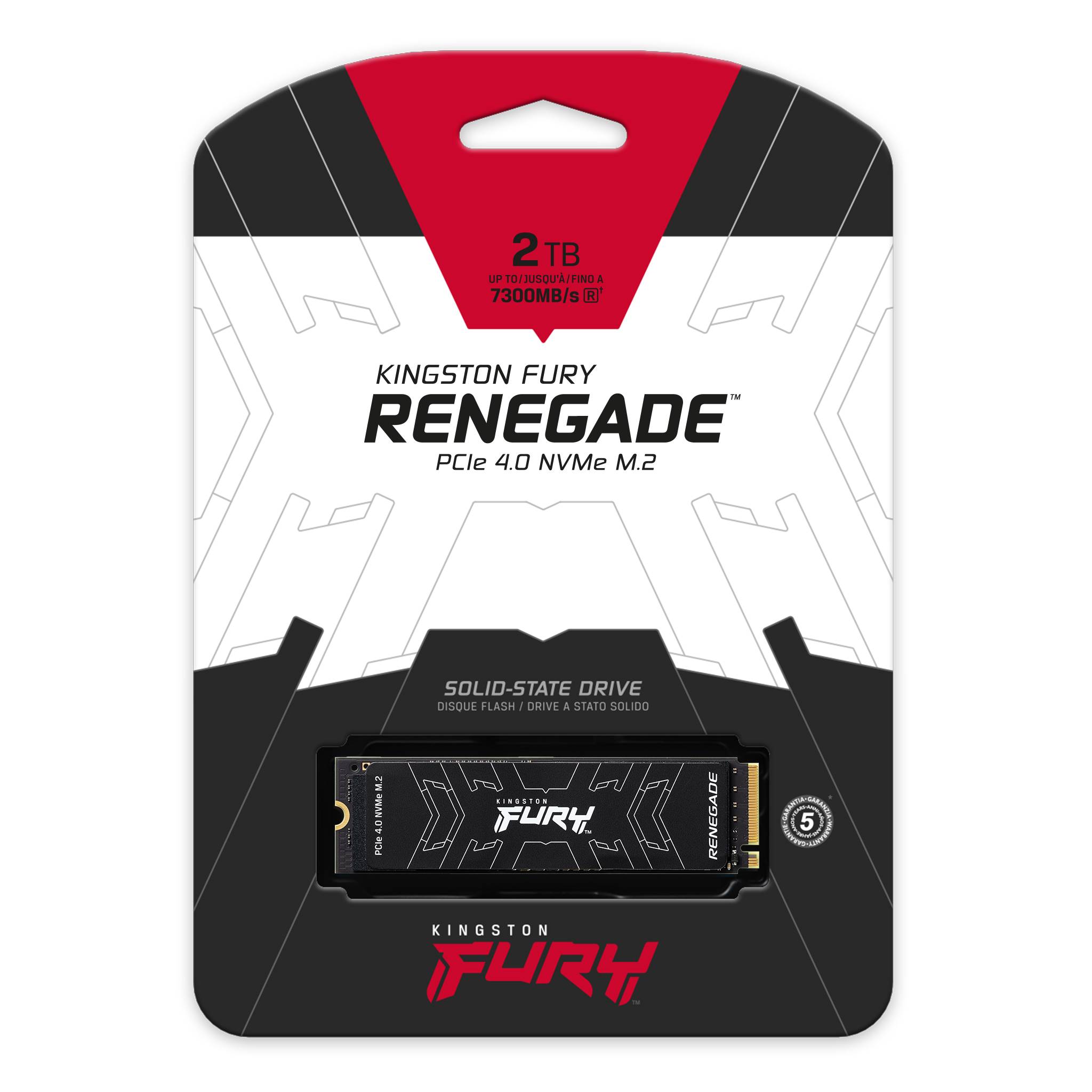 M.2 NVMe SSD Kingston Fury Renegade 2ТБ (SFYRD/2000G) photo 3