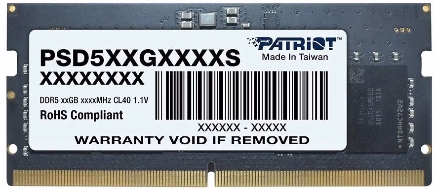 Оперативная память PATRIOT Signature Line DDR5-4800 SODIMM 16GB