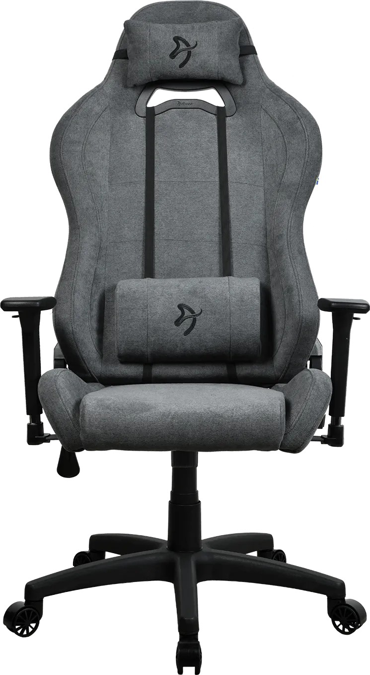 Игровое кресло AROZZI Torretta 2023 Edition/ Soft Fabric/ up to120kg / 155-185cm / Ash Grey photo 3