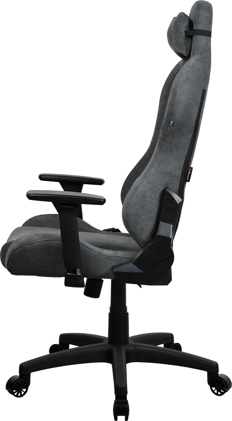 Игровое кресло AROZZI Torretta 2023 Edition/ Soft Fabric/ up to120kg / 155-185cm / Ash Grey photo 5