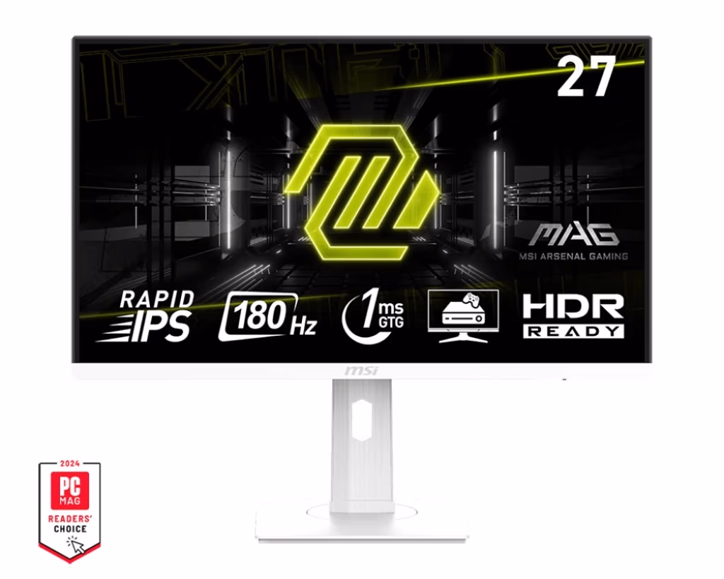 27.0” Игровой Монитор MSI MAG 274PFW / 1ms / 180Hz / White 