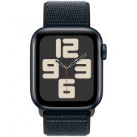 Smart watch Apple Watch SE GPS 40mm Midnight Aluminium Case with Midnight Sport Loop (MRE03QR/A) thumbnav 2