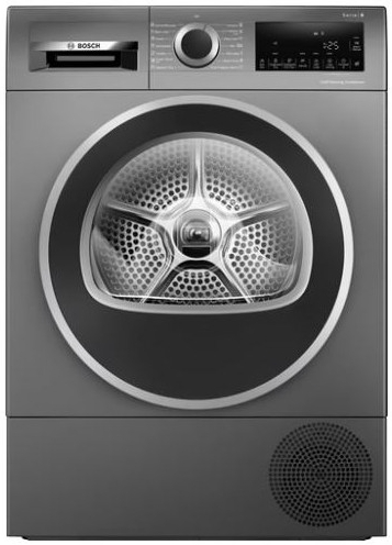 Сушильная машина Bosch WQG235DREU / 8 кг / B / Cерый photo 1
