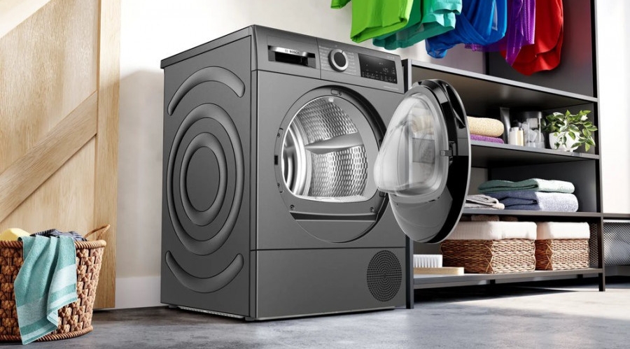 Сушильная машина Bosch WQG235DREU / 8 кг / B / Cерый photo 5