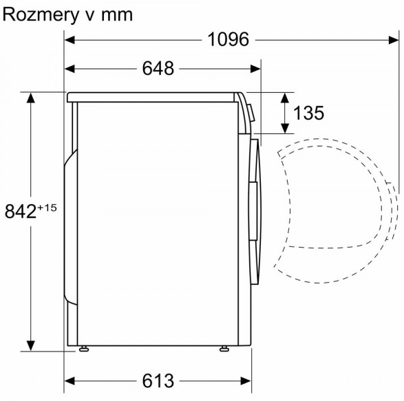 Сушильная машина Bosch WQG235DREU / 8 кг / B / Cерый photo 7