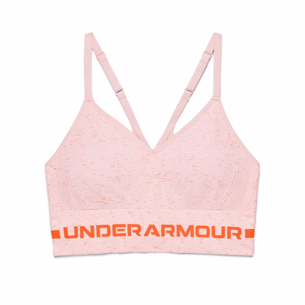 Спортивное бра Under Armour UA SEAMLESS LOW LONG HTR BRA