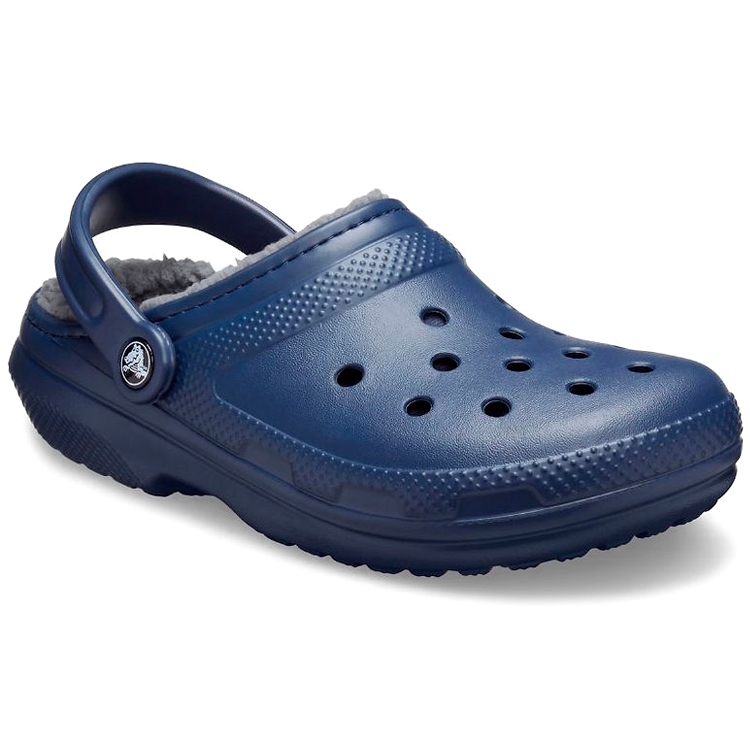 Slapi Crocs Classic Lined Clog pt Barbati / 43-44 / Albastru photo 4