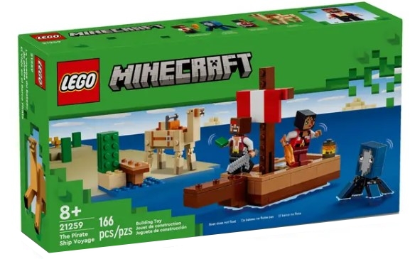 Конструктор Lego Minecraft The Pirate Ship Voyage 21259 от 8+ лет photo 1 Конструктор Lego Minecraft The Pirate Ship Voyage 21259 от 8+ лет photo 1