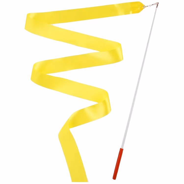Палка гимнастическая с лентой Grace Dance Gymnastic stick with ribbon