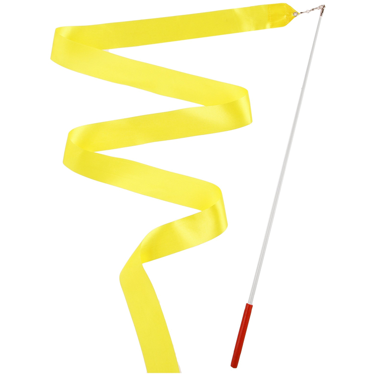 Палка гимнастическая с лентой Grace Dance Gymnastic stick with ribbon photo Палка гимнастическая с лентой Grace Dance Gymnastic stick with ribbon photo