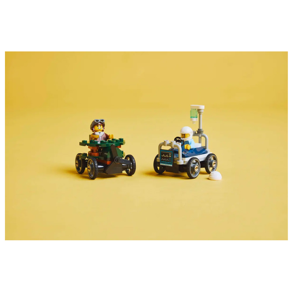 Конструктор Lego City Airplane vs. Hospital Bed Race Car Pack 60459  от 5+ лет photo 4