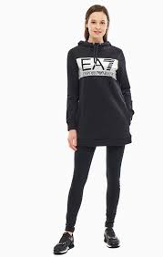 Costum sportiv EA7 EMPORIO ARMANI JERSEY TRACKSUIT / Femei / XL / Negru photo 2