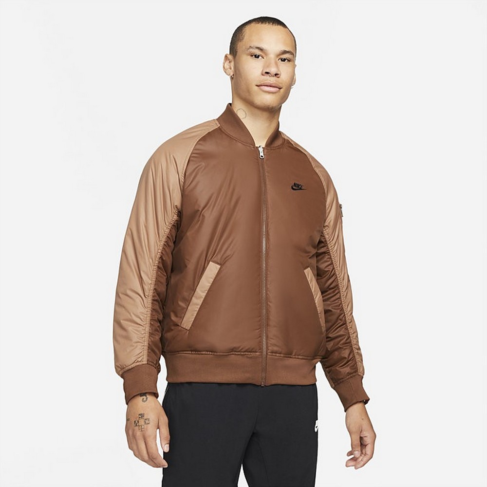 Куртка мужская Nike M NSW SPE INS WVN REV BOMBR M Коричневый photo 2