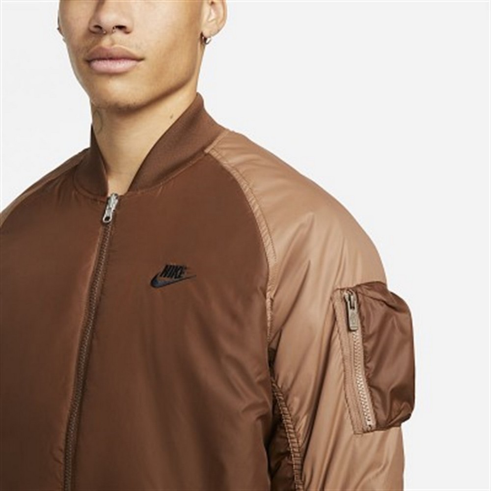 Куртка мужская Nike M NSW SPE INS WVN REV BOMBR M Коричневый photo 3