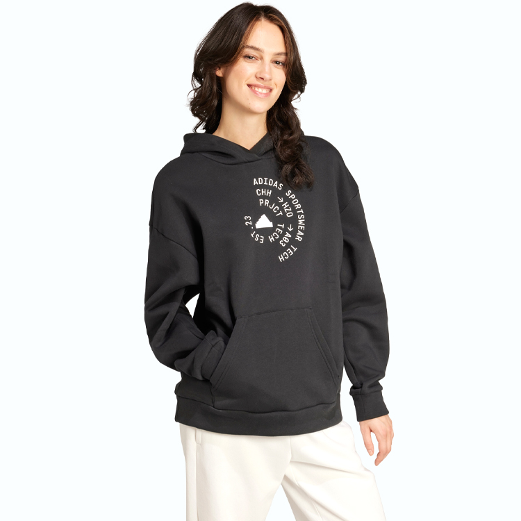 Hanorac Adidas W BLUV Q4 HD XXS Negru Femei photo 5