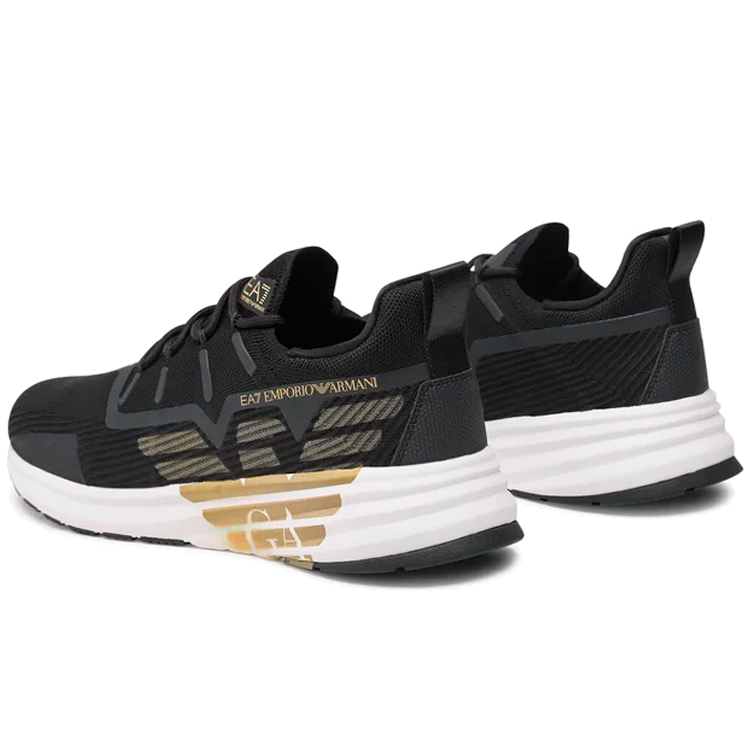 Кроссовки EA7 EMPORIO ARMANI CRUSHER DISTANCE EAG / Мужской / 41.5 / Черный/Золотой photo 2