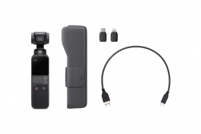 (186189) Stabilized Camera DJI OSMO Pocket, 3 axis mechanical gimbal, 1/2.3”CMOS, 12.0Mp, ISO100-3200, Photo:shutter 8s-1/8000s, JPEG / JPEG+DNG (RAW), Video: 4K60fps / FHD120p, 100 Mbps, SlowMo, MP4/MOV (MPEG-4 AVC/H.264), LiPo 875 mAh, 116g thumbnav 2