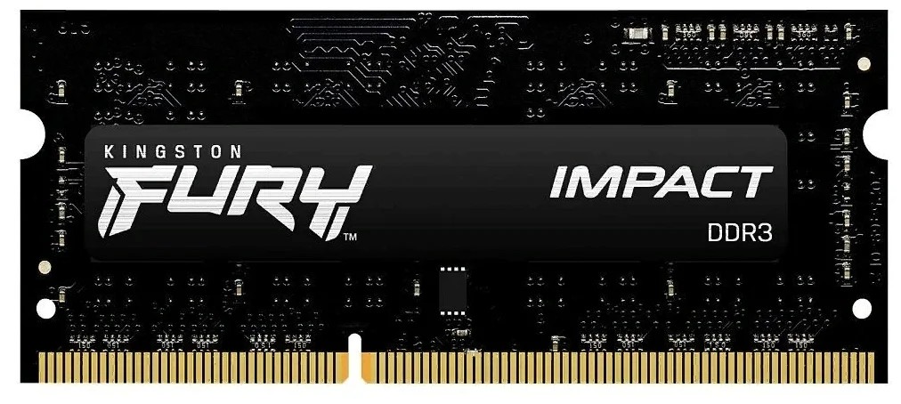 8GB DDR3L-1600 SODIMM Kingston FURY Impact, PC12800, CL9, 1.35V photo 1