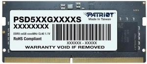 Оперативная память PATRIOT Signature Line DDR5-4800 SODIMM 32GB