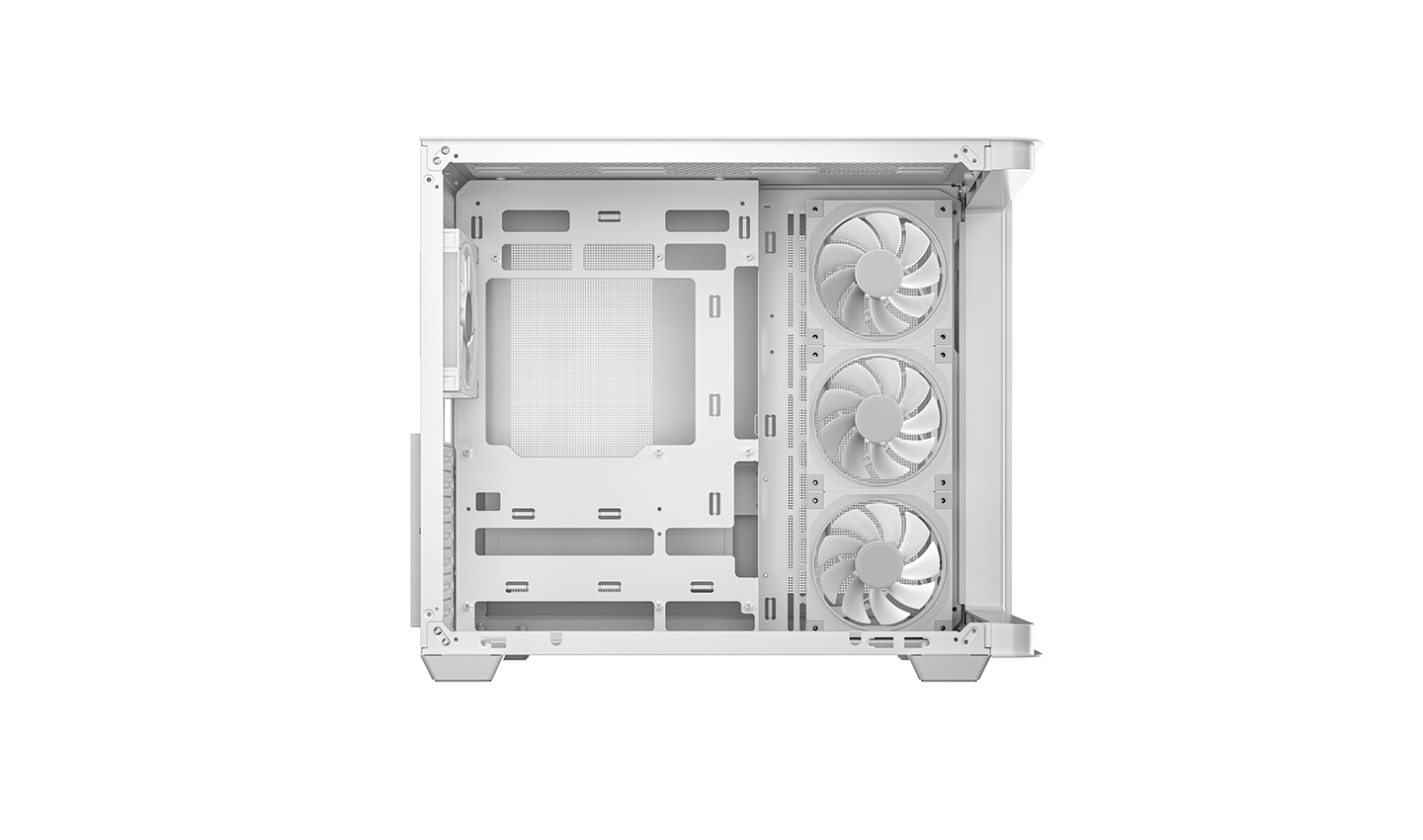 Carcasa DEEPCOOL CG530U 4F WH / w/oPSU / Side panel / 4x A-RGB 120mm / ATX photo 3