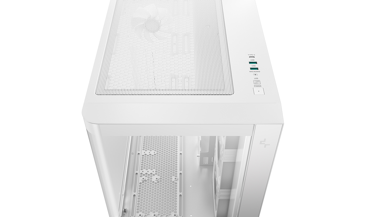 Carcasa DEEPCOOL CG530U 4F WH / w/oPSU / Side panel / 4x A-RGB 120mm / ATX photo 5