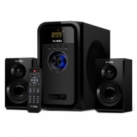 Boxe SVEN MS-2051 / 2.1 / 55W / Bluetooth / FM-tuner / USB & SD card / Black thumbnav 2