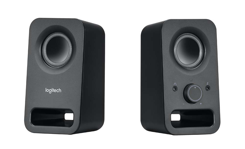 Logitech Z150 Speakers 2.0 ( RMS 3W, 2x1.5W ), Stereo headphone jack, Black photo 1