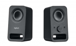 Logitech Z150 Speakers 2.0 ( RMS 3W, 2x1.5W ), Stereo headphone jack, Black thumbnav 1