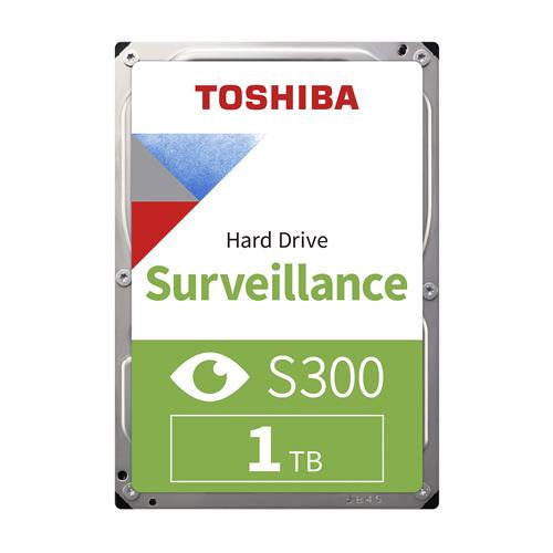 3.5” HDD 1.0TB  Toshiba HDWV110UZSVA  S300,  Surveillance, CMR Drive, 24x7, 5700rpm, 64MB, SATAIII photo 1