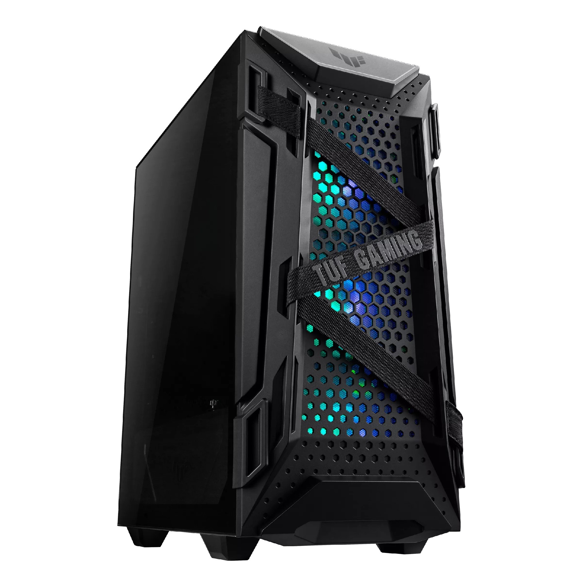 Carcasa ASUS TUF GAMING GT301 / no PSU / 3x120mm ARGB fan+ 1x120mm fan / ATX / Black photo 2