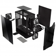 Carcasa ASUS TUF GAMING GT301 / no PSU / 3x120mm ARGB fan+ 1x120mm fan / ATX / Black thumbnav 10